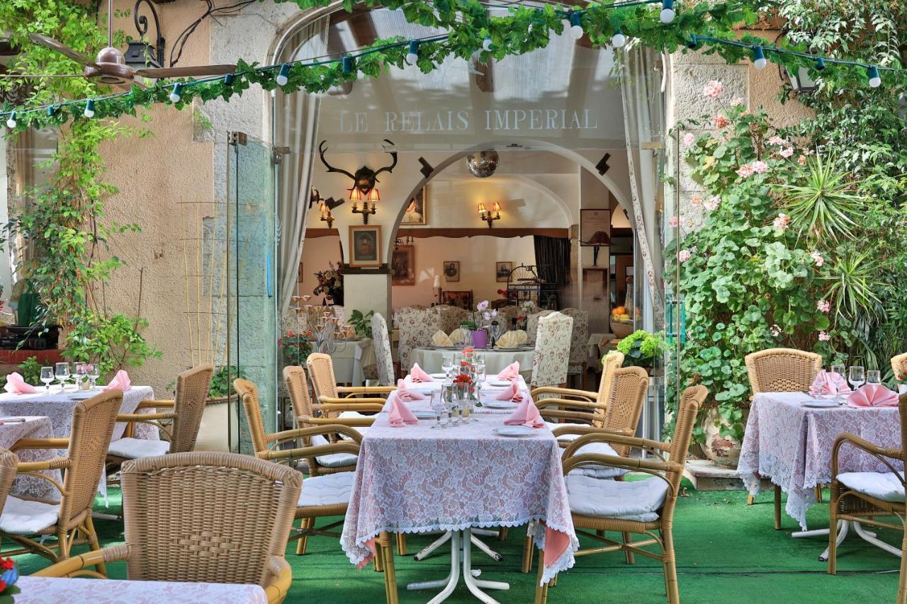Logis Le Relais Imperial Hotel Saint-Vallier-de-Thiey Buitenkant foto