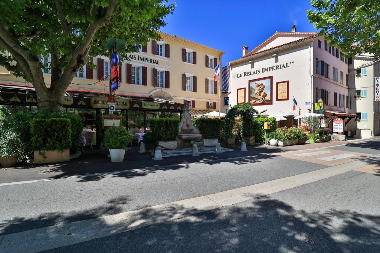 Logis Le Relais Imperial Hotel Saint-Vallier-de-Thiey Buitenkant foto