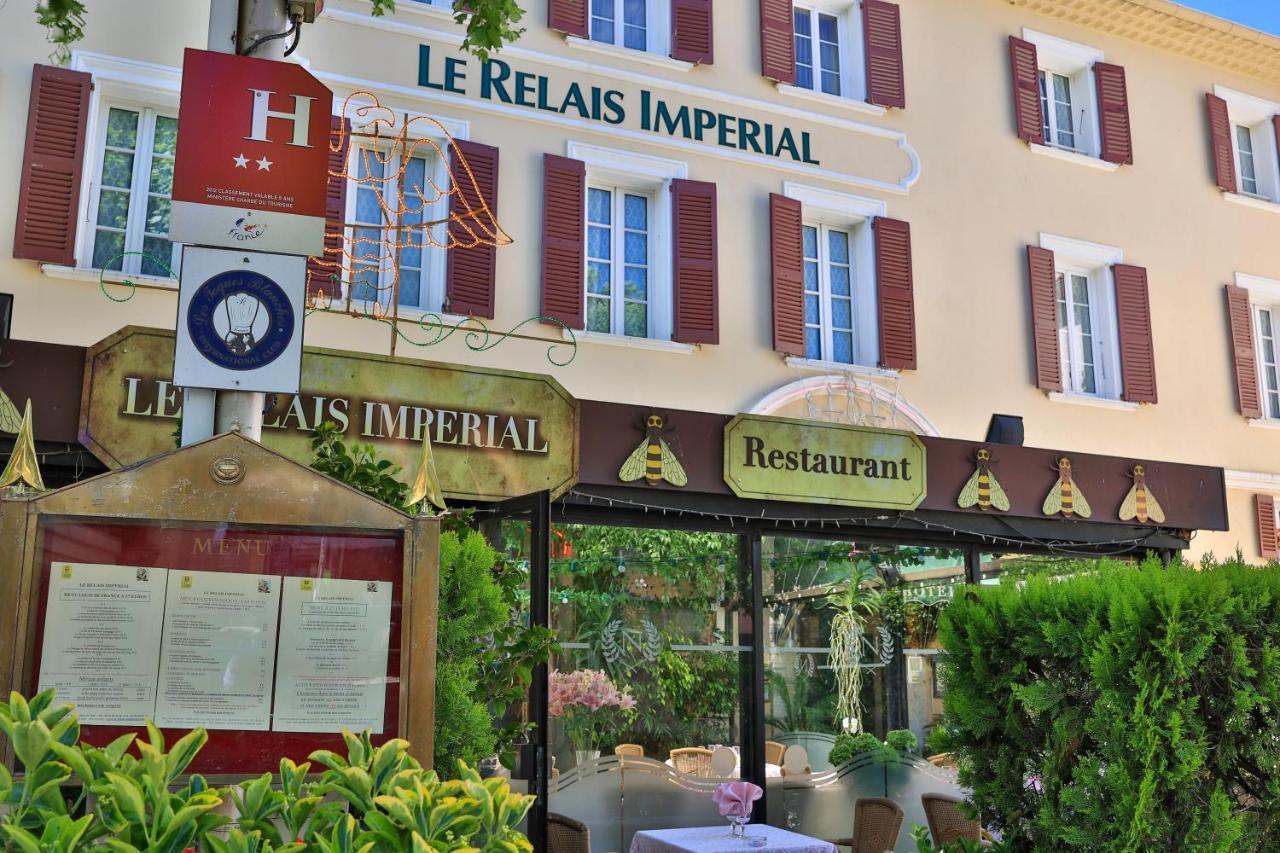 Logis Le Relais Imperial Hotel Saint-Vallier-de-Thiey Buitenkant foto