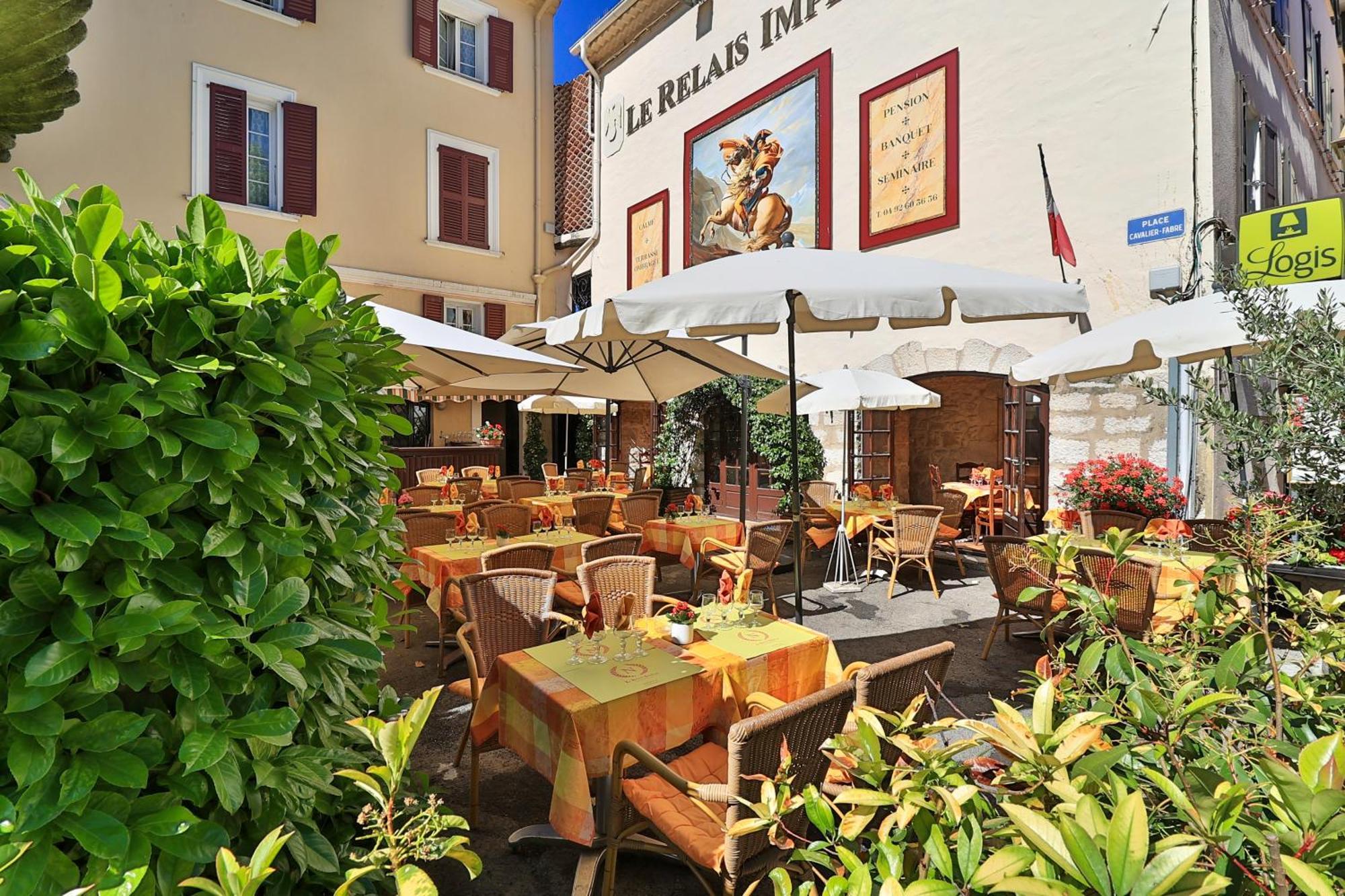 Logis Le Relais Imperial Hotel Saint-Vallier-de-Thiey Buitenkant foto