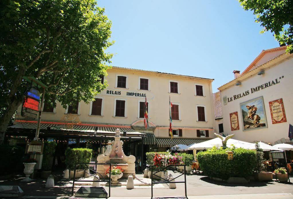 Logis Le Relais Imperial Hotel Saint-Vallier-de-Thiey Buitenkant foto